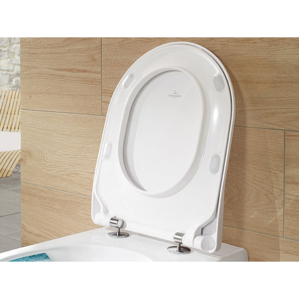 Capac Wc soft close alb slim Villeroy & Boch Subway 2.0 [5]