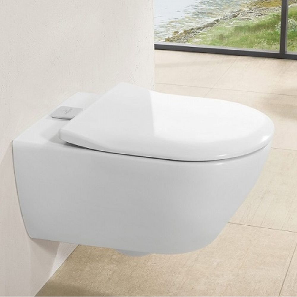 Capac Wc soft close alb slim Villeroy & Boch Subway 2.0 [3]