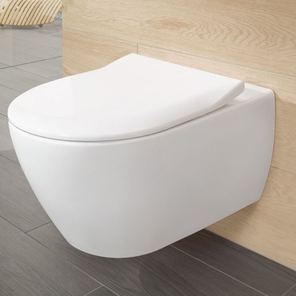 Capac Wc soft close alb slim Villeroy & Boch Subway 2.0 [4]