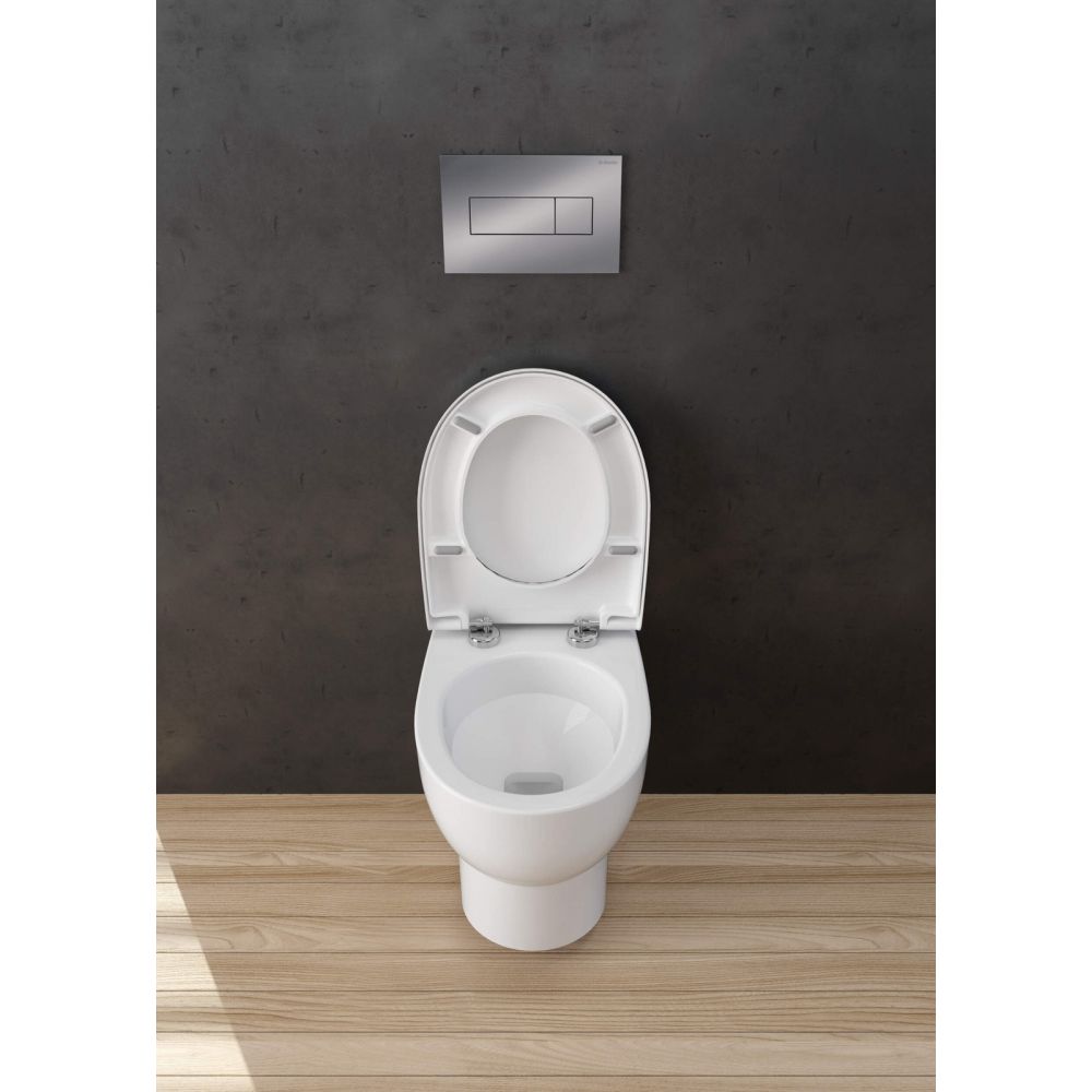 Capac wc soft close culoare alba Deante, Avis [2]