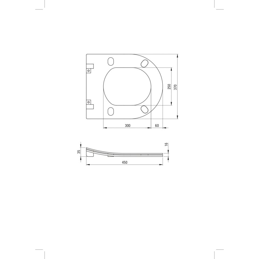 Capac wc soft close slim culoare alba Deante, Avis [2]