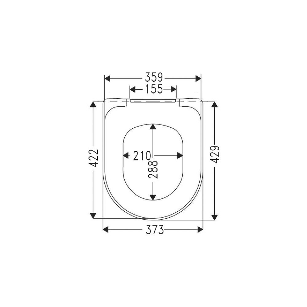 Capac wc soft close duroplast Villeroy & Boch, Avento [3]