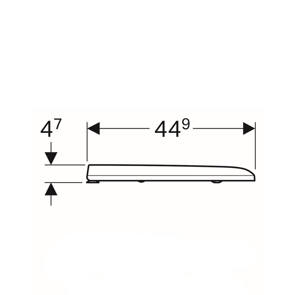 Capac wc soft close Geberit, Icon [3]