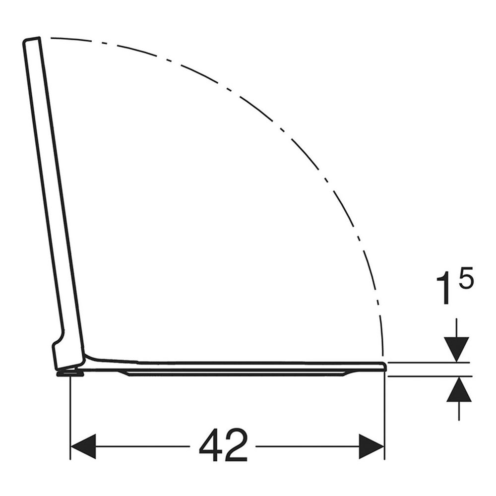 Capac Wc soft close, Xeno2, alb, Geberit [4]