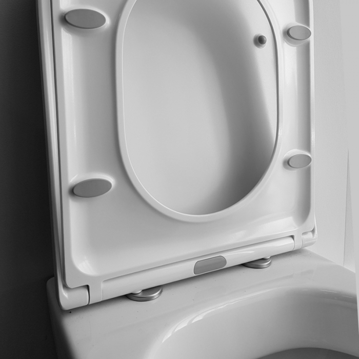 Capac wc softclose si quick release alb, Bianca Hatria [3]