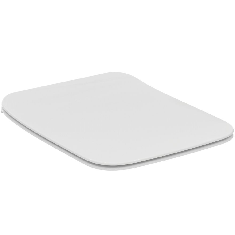Capac wc soft close duroplast Ideal Standard Strada II Slim alb lucios [3]