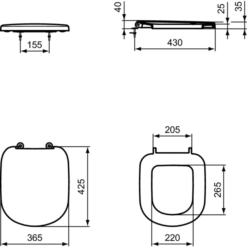 Capac wc soft close Ideal Standard Tempo [5]