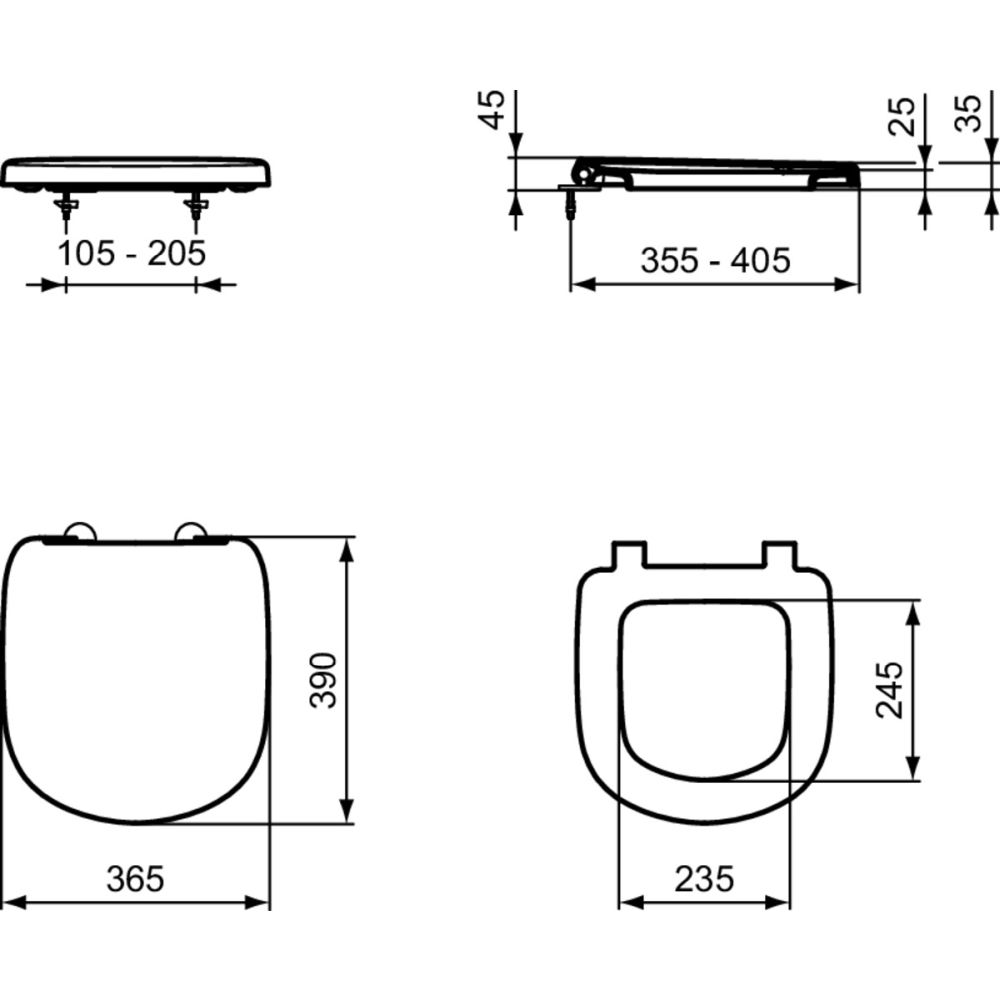 Capac wc soft close duroplast Ideal Standard Tempo [6]