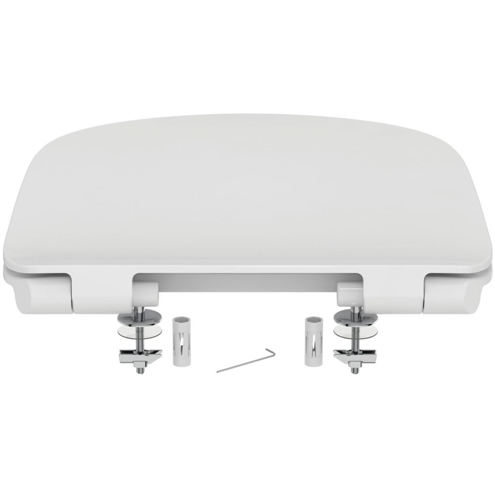 Capac wc duroplast Ideal Standard Tesi Slim alb lucios [4]