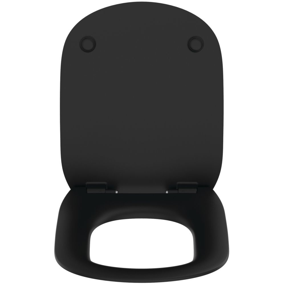 Capac wc soft close Ideal Standard Tesi Slim negru mat [3]