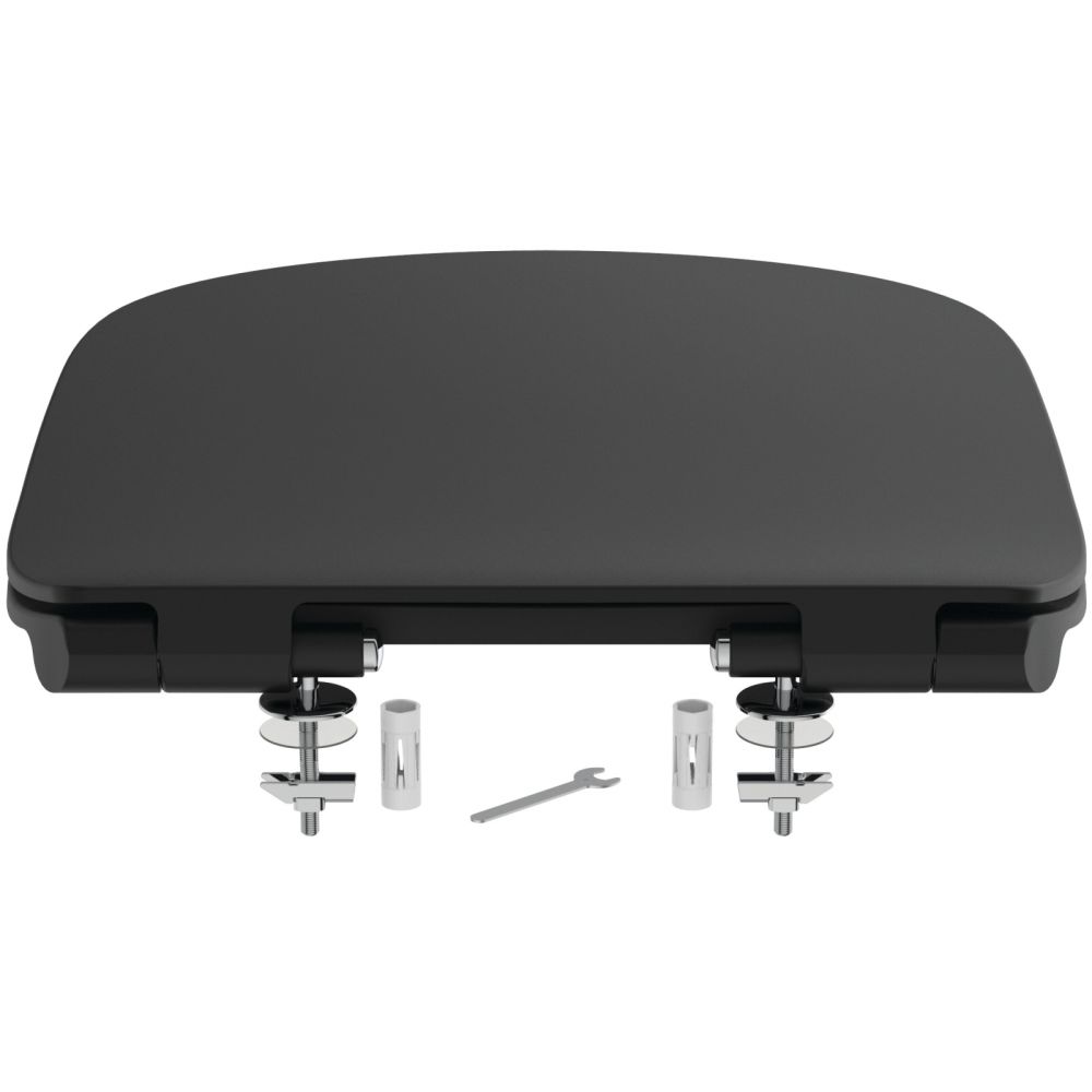 Capac wc soft close Ideal Standard Tesi Slim negru mat [4]