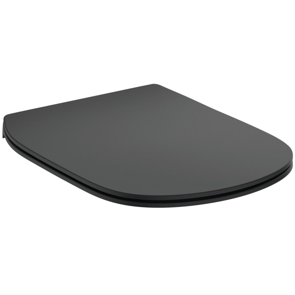 Capac wc soft close Ideal Standard Tesi Slim negru mat [2]