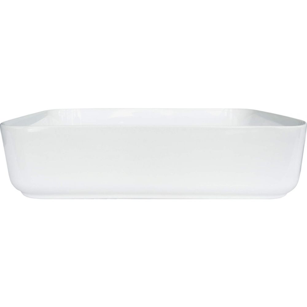 Lavoar pe blat alb 50 cm, dreptunghiular, Deante Hiacynt New [3]