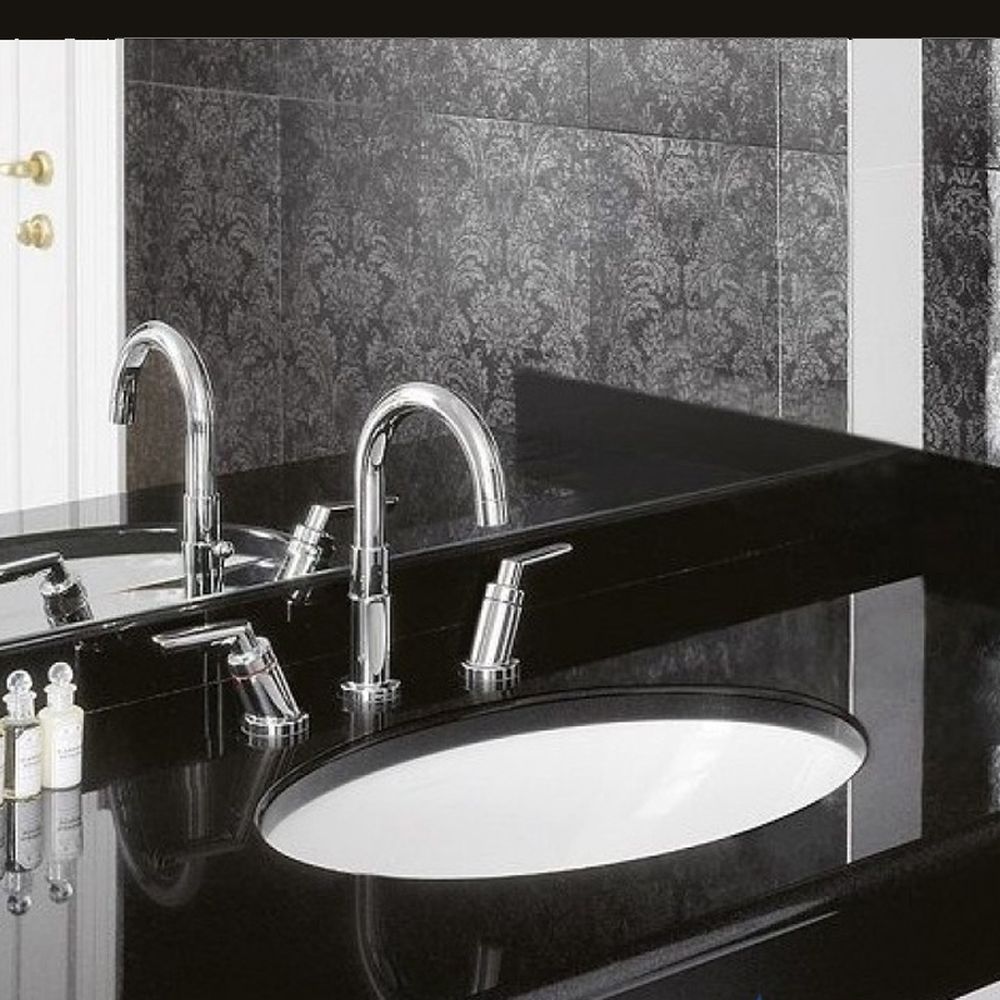 Lavoar baie incastrat alb lucios 65 cm, oval, Villeroy & Boch Novo [2]