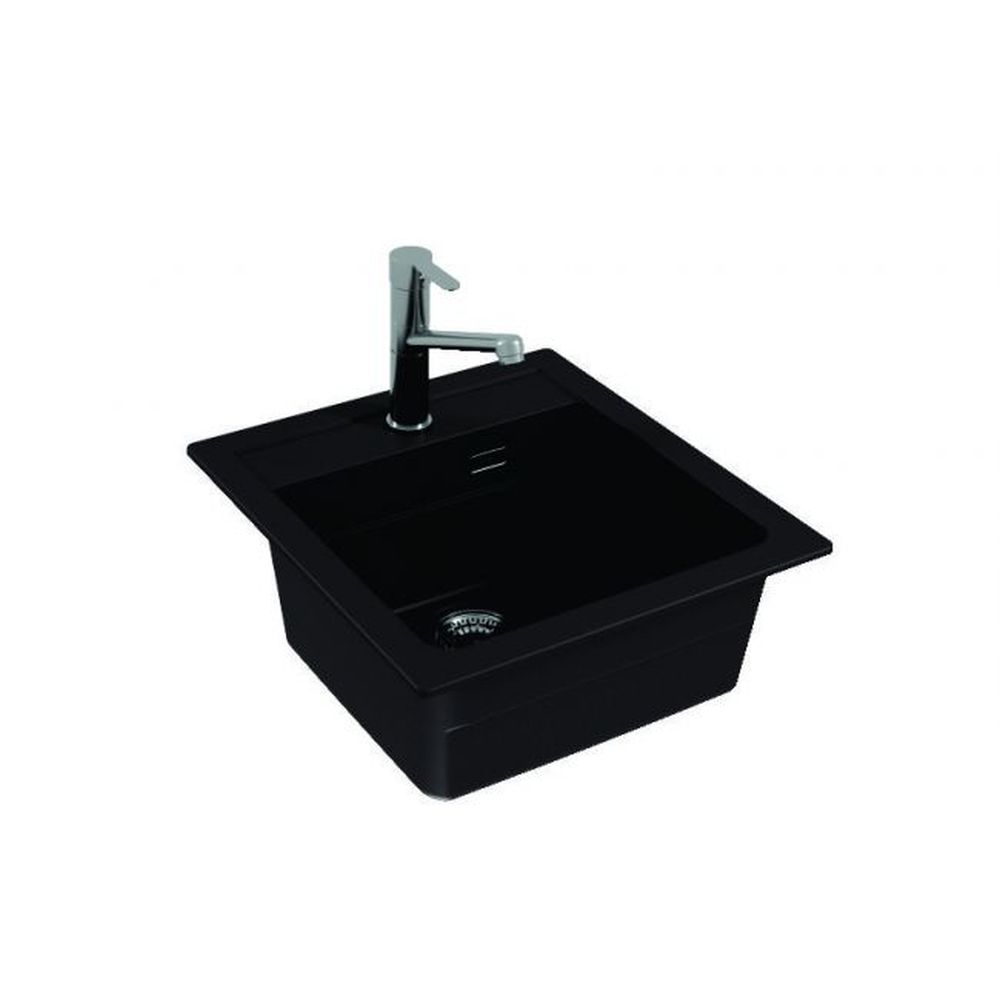 Chiuveta bucatarie compozit negru carbon Alveus Atrox 20 [2]
