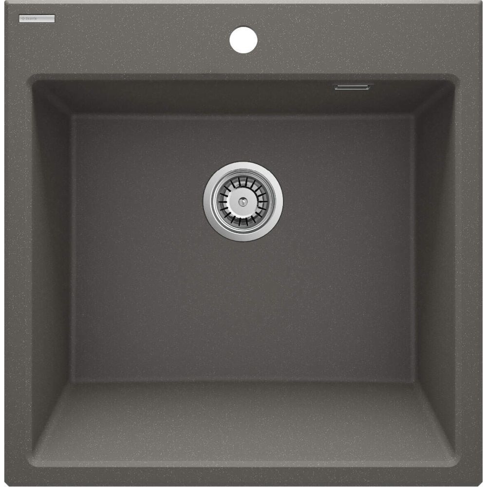 Chiuveta bucatarie farmhouse antracit mat, material compozit, Eridan Deante [2]