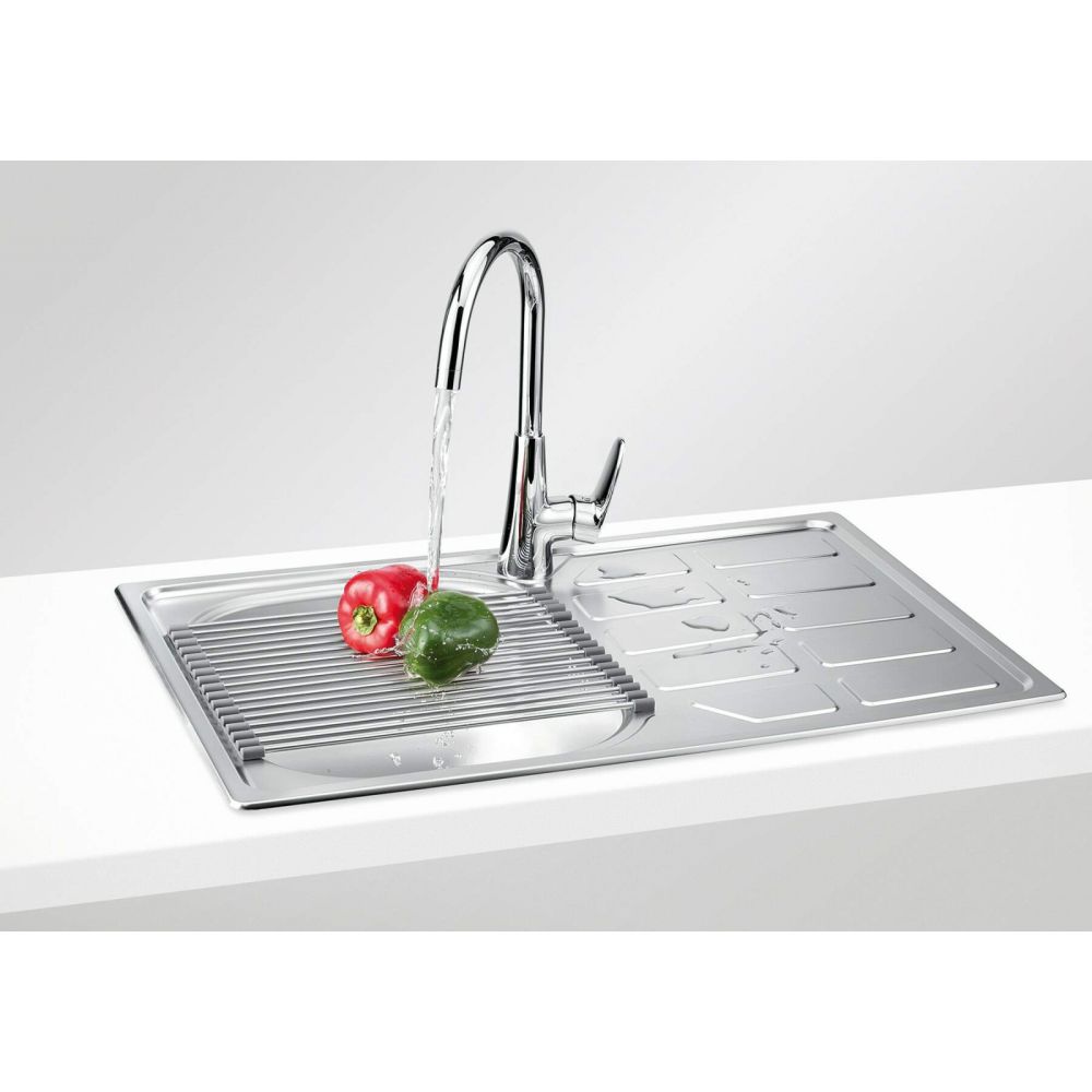 Chiuveta bucatarie inox cu o cuva crom leinen Deante Soul [2]