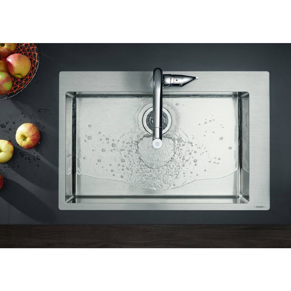 Chiuveta bucatarie inox crom lucios Hansgrohe 43302800 [2]