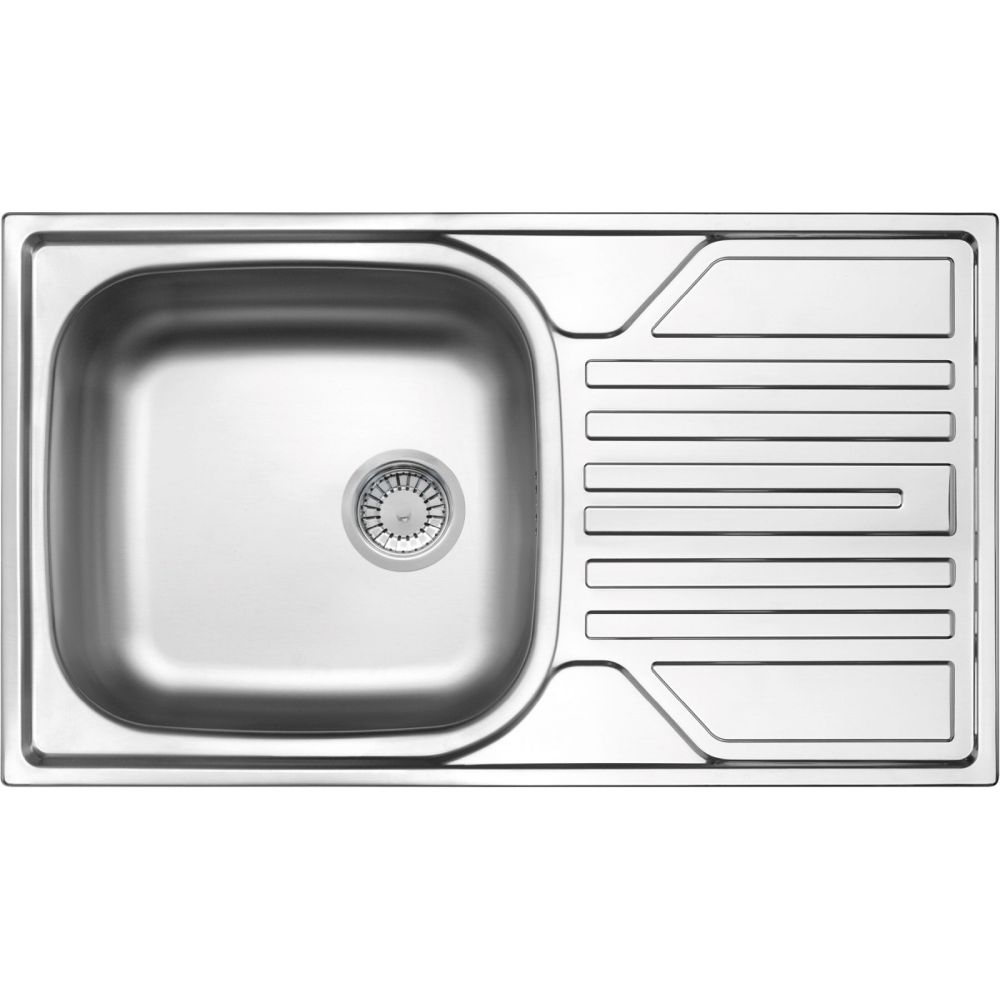 Set chiuveta bucatarie inox cu picurator si baterie inalta Deante, Legato 113 [2]