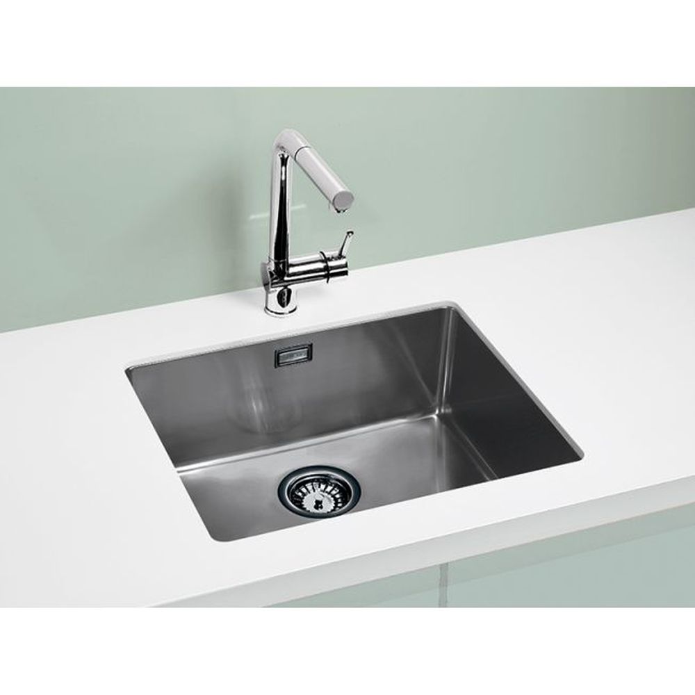 Chiuveta bucatarie inox culoare antracit, montare sub blat, Alveus Monarch Kombino 50 [2]