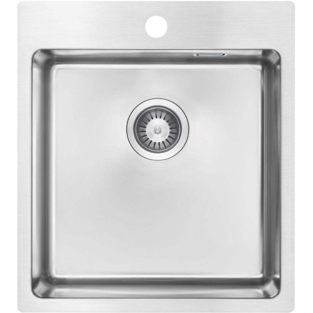 Chiuveta bucatarie inox Deante Olfato, 45x50 cm, otel slefuit