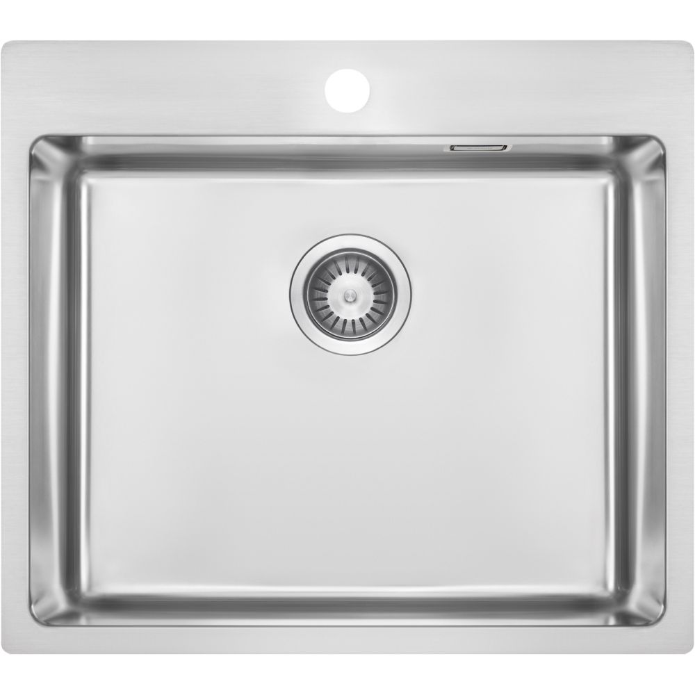 Chiuveta bucatarie inox Deante Olfato, 55x50 cm, otel slefuit