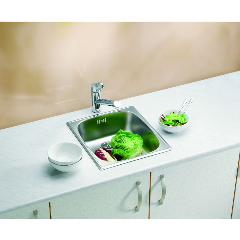 Chiuveta bucatarie inox satin Alveus Basic 10 [2]