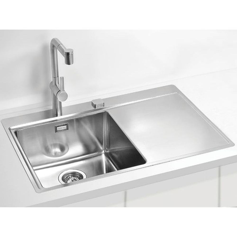 Chiuveta bucatarie inox satinat, cuva stanga, Alveus Pure 40 [2]