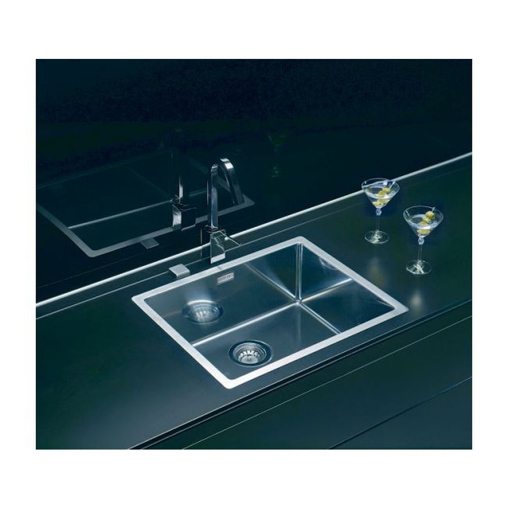 Chiuveta bucatarie inox satinat, Alveus Quadrix 50 [2]