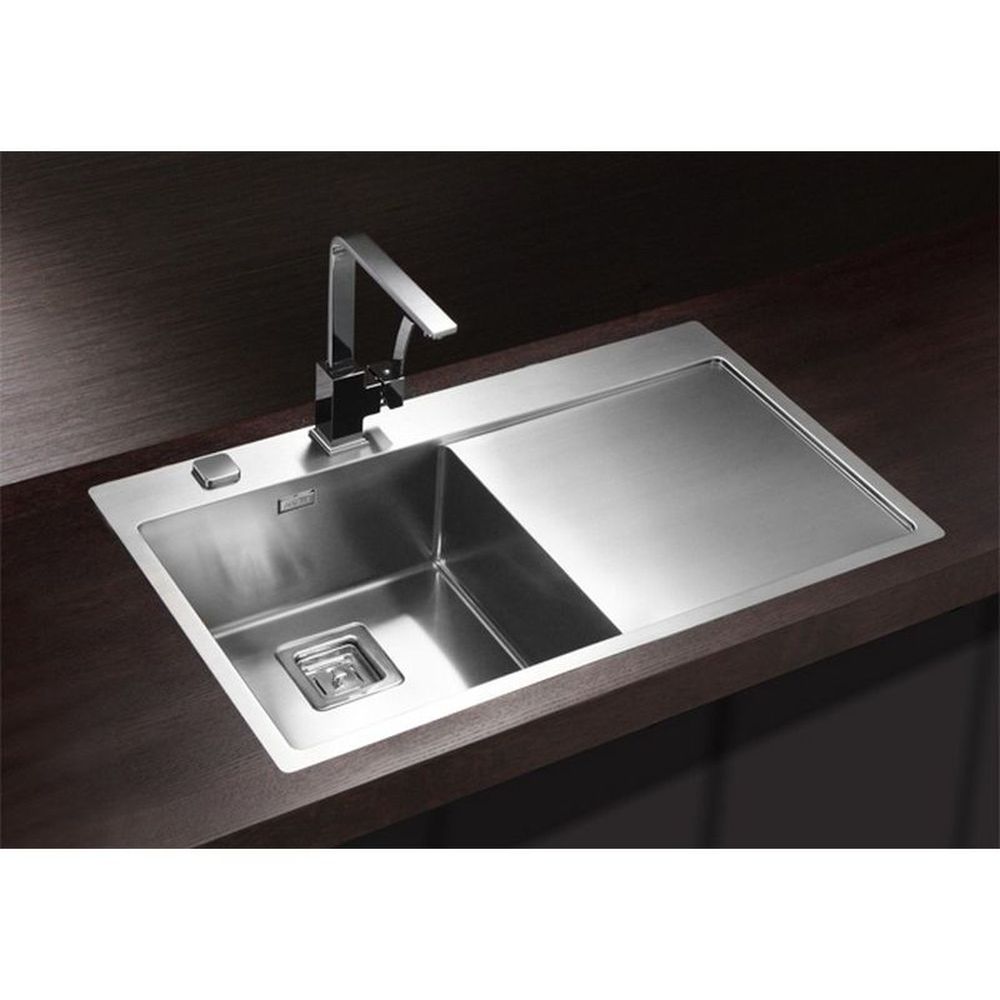 Chiuveta bucatarie inox satinat, cuva stanga, Alveus Stylux 50 [2]