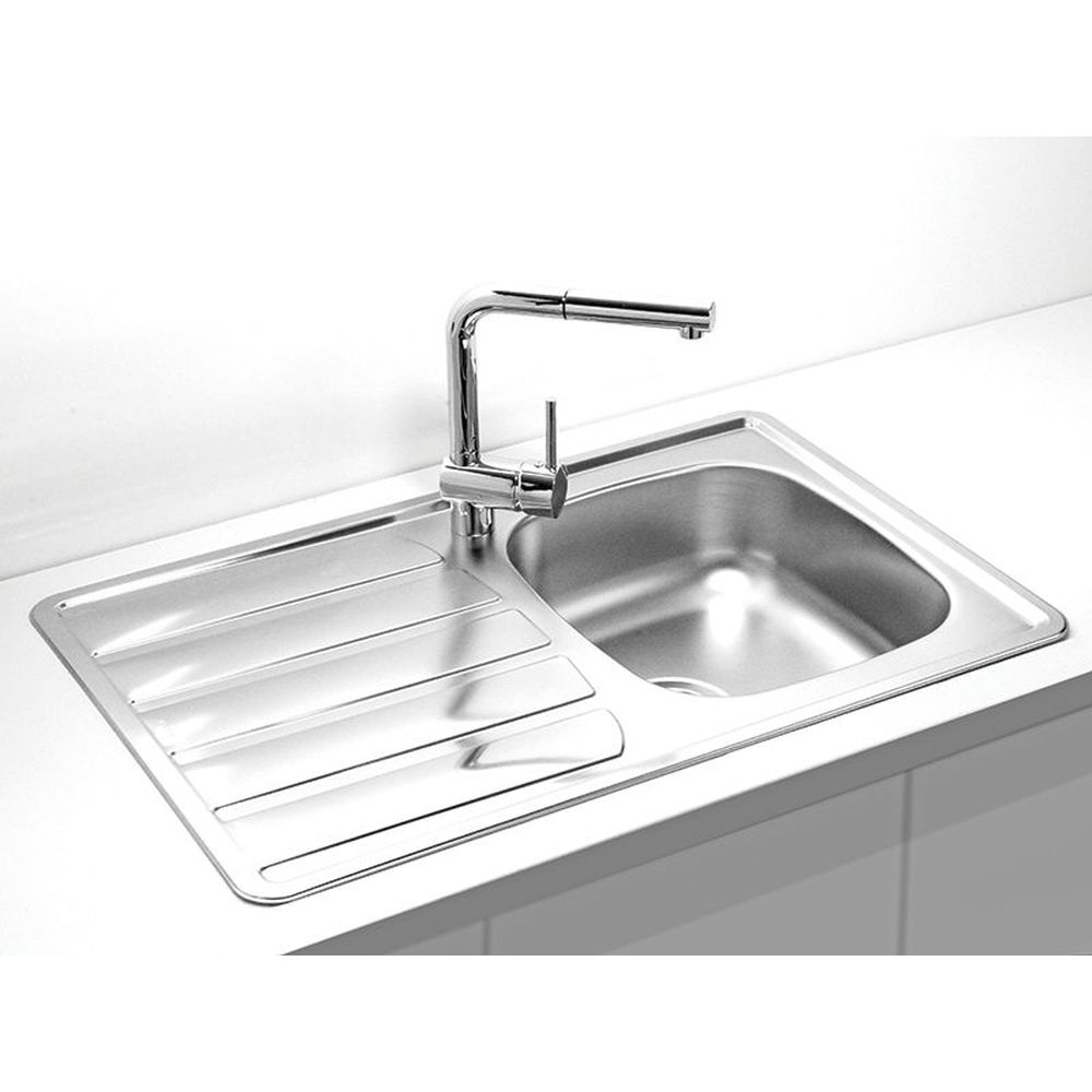 Chiuveta bucatarie inox leinen, reversibila, Alveus Zoom 20 [2]