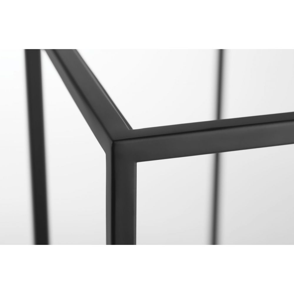 Cadru metalic negru pentru montare lavoar baie Correo, 60 cm [2]