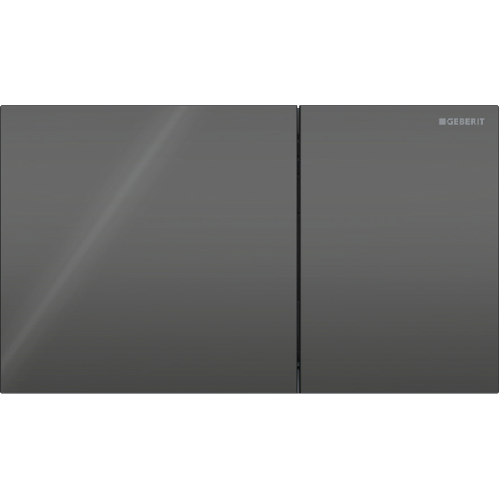 Clapeta de actionare, sticla, neagra, Geberit Sigma70