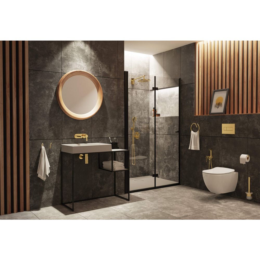 Clapeta actionare wc slim auriu lucios Deante [2]
