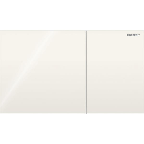 Clapeta de actionare cu 2 volume, gri nisip, Geberit Sigma70