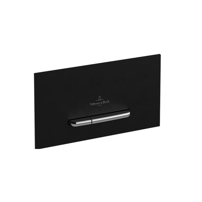 Clapeta de actionare dual-flush, negra, Villeroy & Boch ViConnect [2]