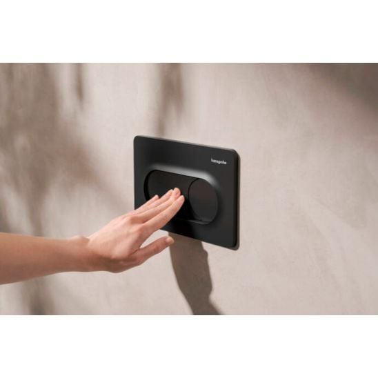 Clapeta de actionare, negru mat, Hansgrohe iFrame Original S [3]