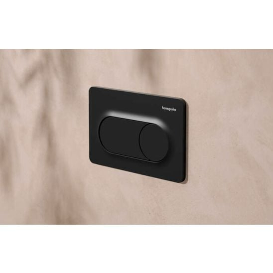 Clapeta de actionare, negru mat, Hansgrohe iFrame Original S [2]