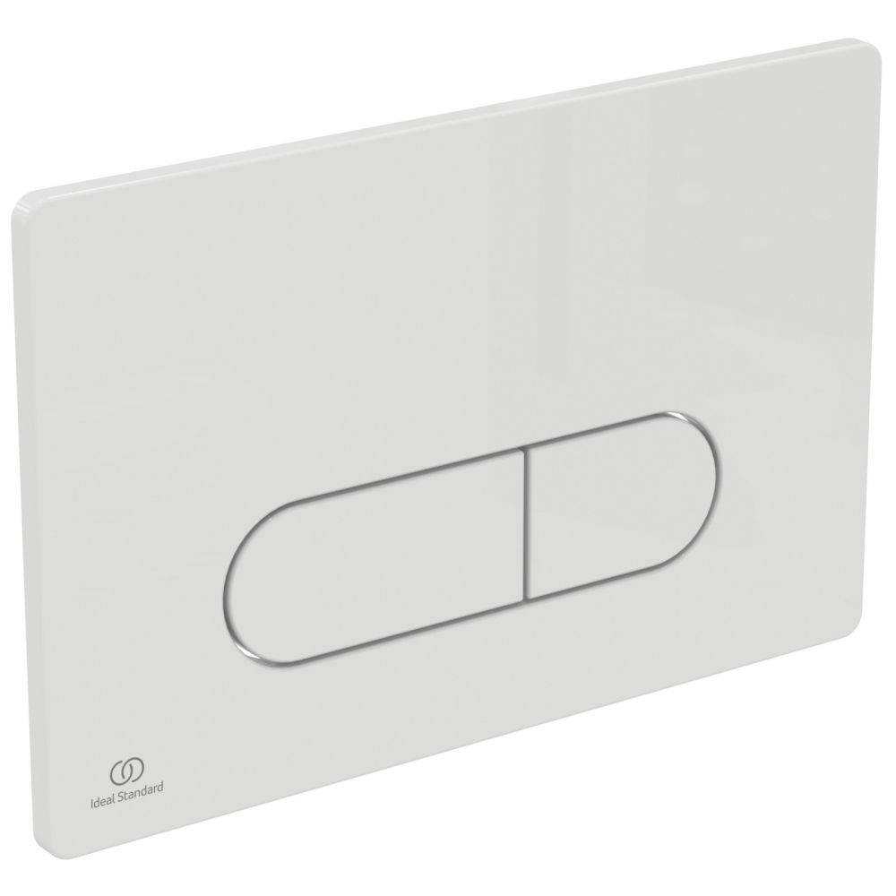 Clapeta actionare rezervor wc alb lucios Ideal Standard Prosys Oleas SmartFlush M1