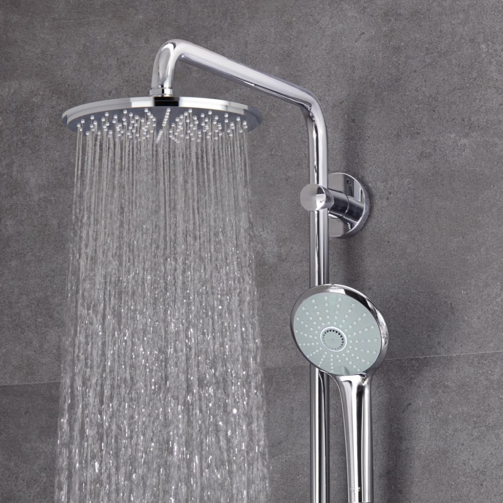 Coloana de dus crom cu baterie termostatata Grohe Euphoria System 260 [4]