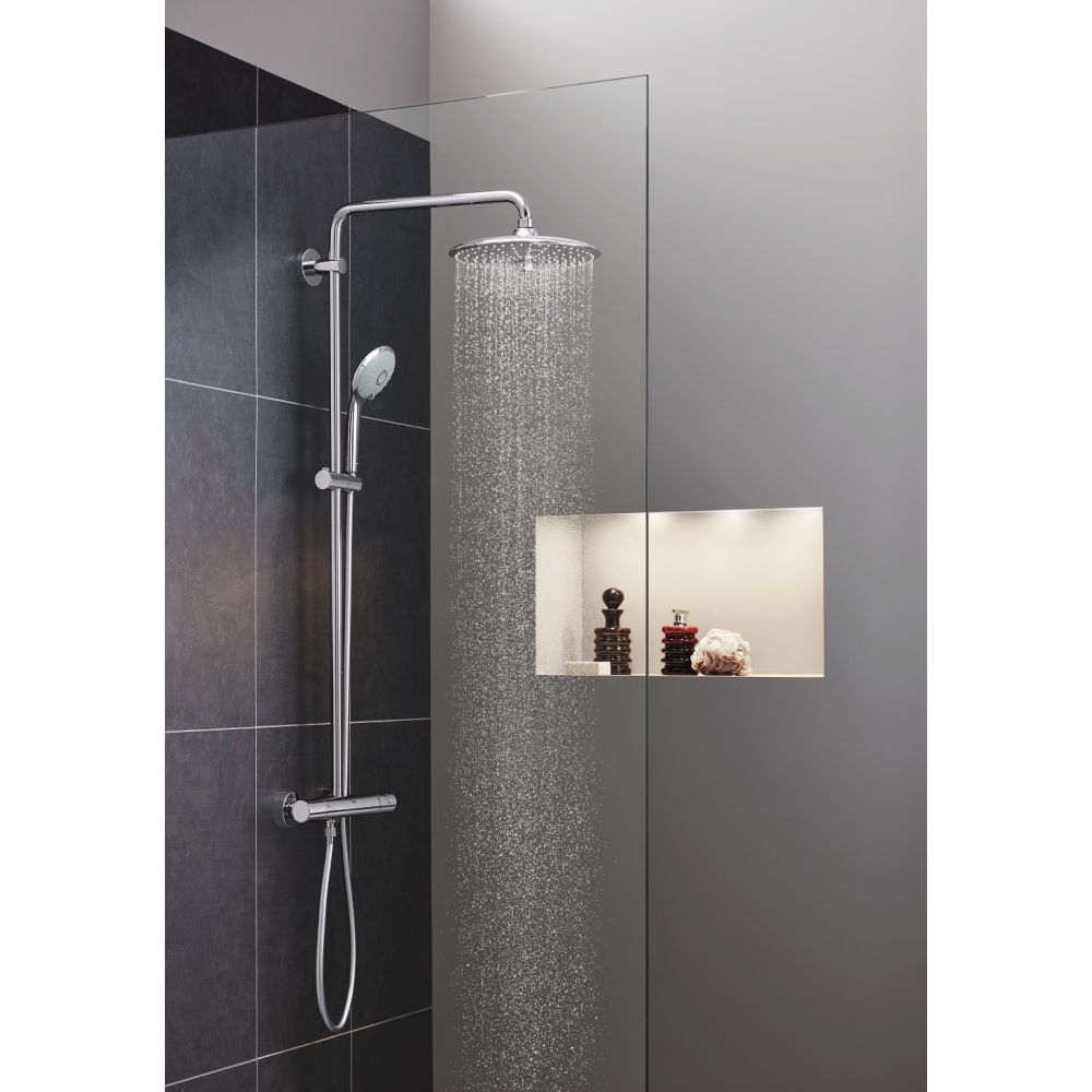 Coloana de dus crom cu baterie termostatata Grohe Euphoria System 260 [3]