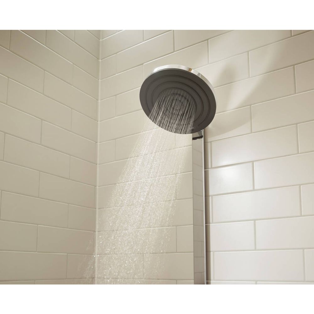 Coloana de dus crom lucios Pulsify S 2jet cu baterie termostatata Hansgrohe ShowerTablet Select 400 [4]