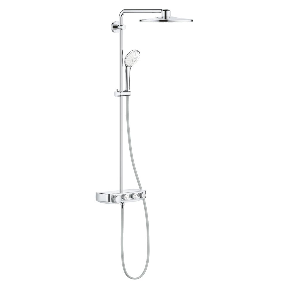 Coloana de dus cu baterie termostatata Grohe Euphoria Smartcontrol System 310 Duo crom lucios