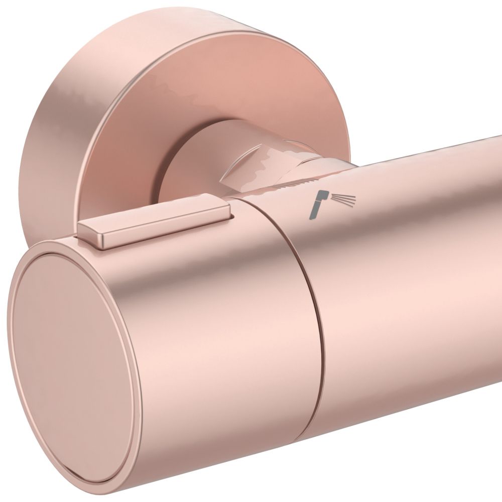 Coloana de dus cu baterie termostatata Ideal Standard Alu+ rose mat [5]