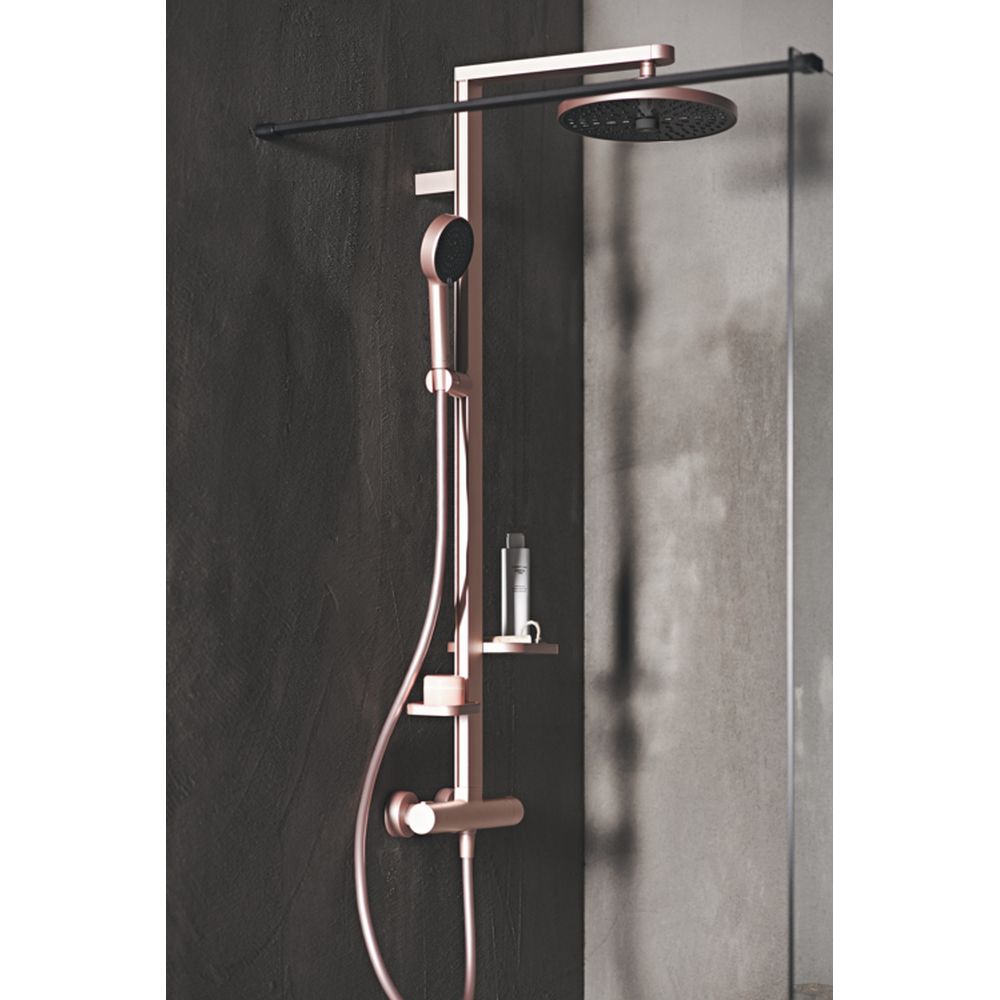 Coloana de dus cu baterie termostatata Ideal Standard Alu+ rose mat [3]