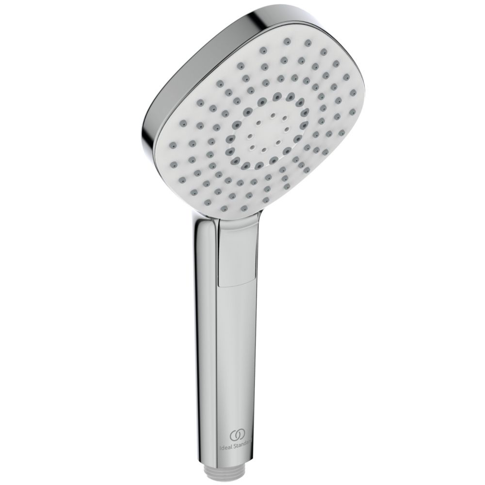 Coloana de dus cu baterie termostatata Ideal Standard Ceratherm T100 crom lucios, palarie patrata [7]