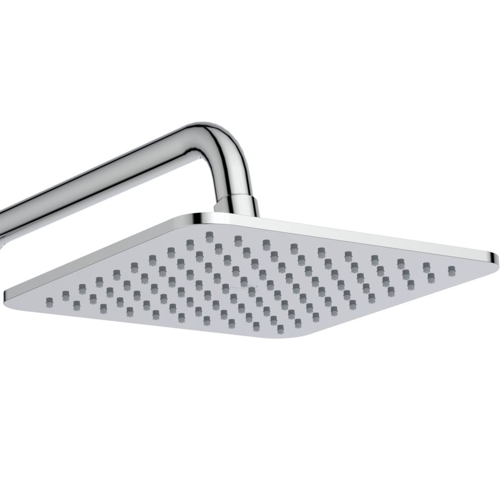 Coloana de dus cu baterie termostatata Ideal Standard Ceratherm T100 crom lucios, palarie patrata [6]