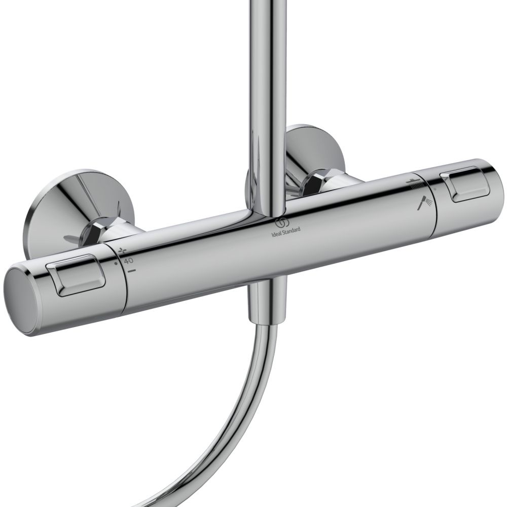 Coloana de dus cu baterie termostatata Ideal Standard Ceratherm T25 crom lucios [3]