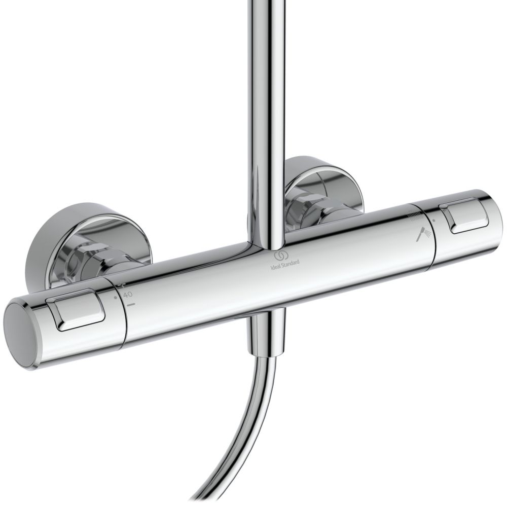 Coloana de dus cu baterie termostatata Ideal Standard Ceratherm T25+ crom lucios [3]