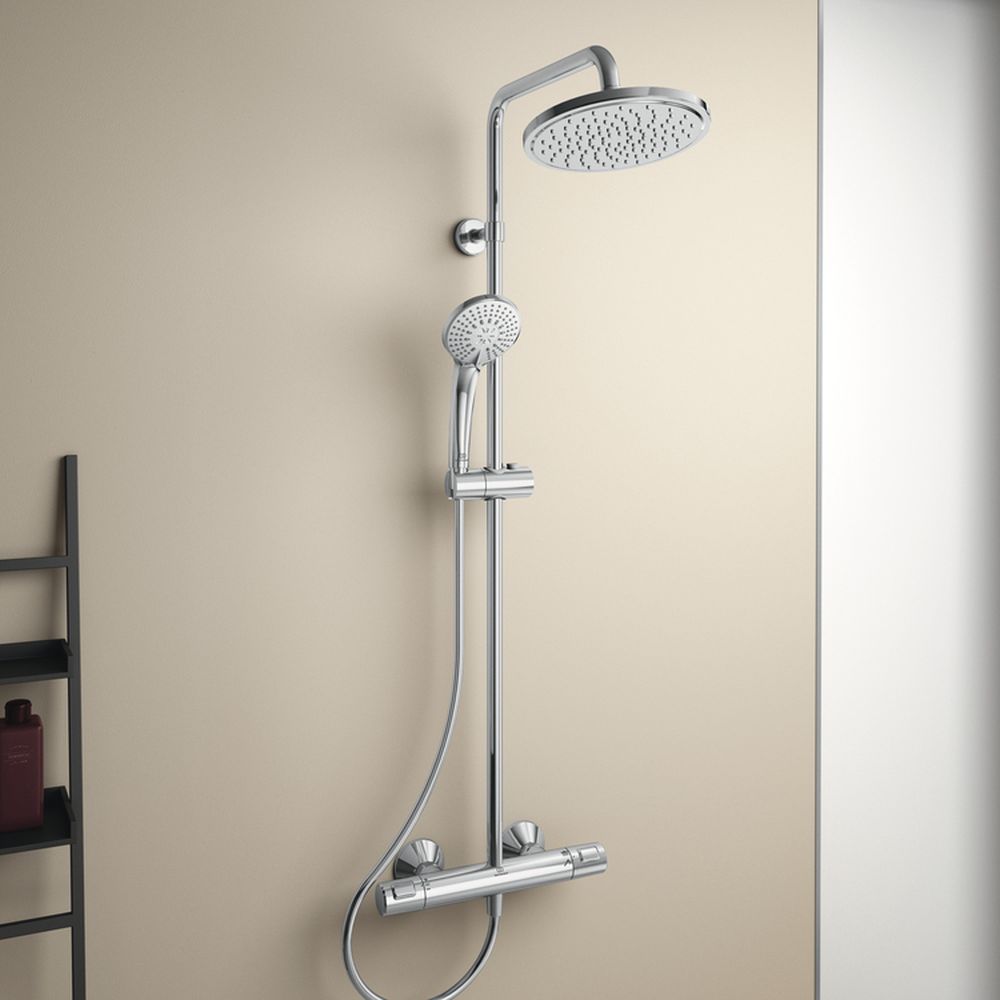 Coloana de dus cu baterie termostatata Ideal Standard Ceratherm T25 crom lucios [2]